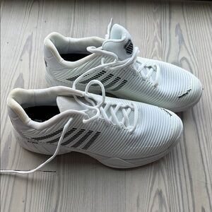 NEW!! K-Swiss White Tennis Sneakers - never worn